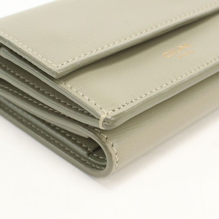Celine Trifold Wallet Calf — view 4