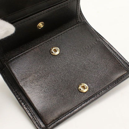 Miu Miu Miu Leather Fold Wallet Matelasse Bifold Lambskin — view 6