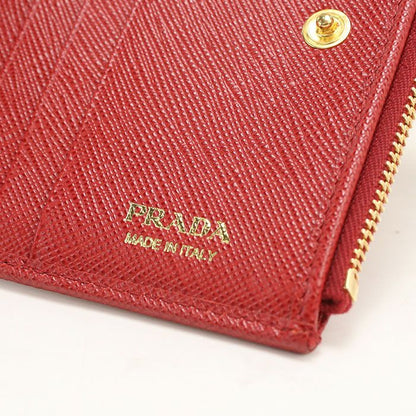 Prada Saffiano Leather Qwa Bifold Wallet — view 8