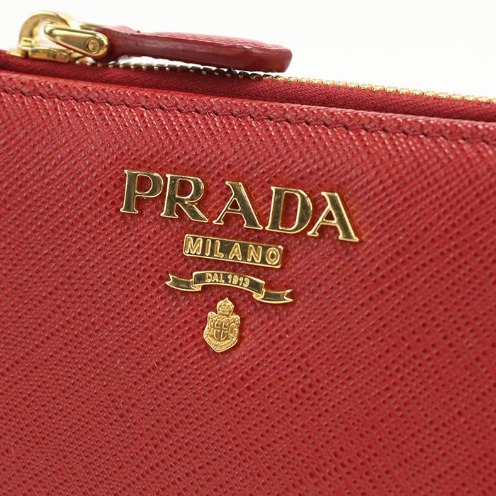 Prada Saffiano Leather Qwa Bifold Wallet — view 7