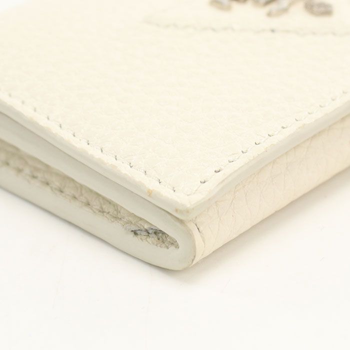 Prada Leather Card Case Business Holder — view 5