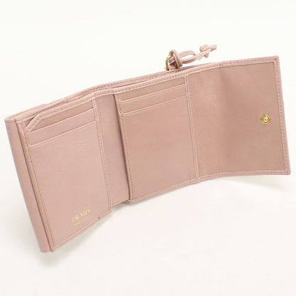 Prada Trifold Wallet Leather — view 3