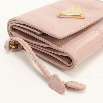 Prada Trifold Wallet Leather — view 9