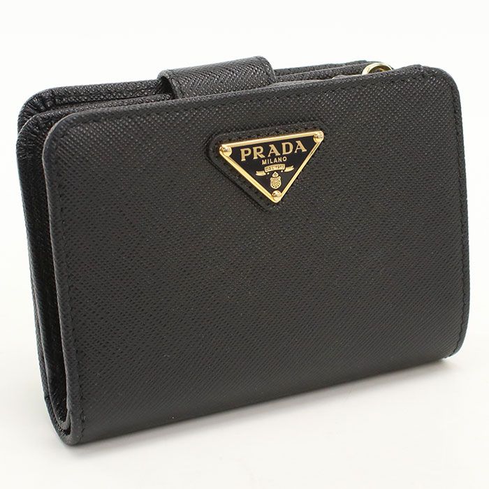 Prada Bifold Wallet Leather
