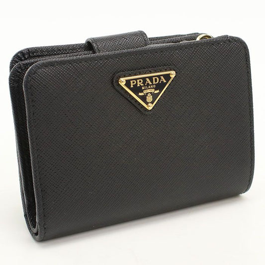 Prada Bifold Wallet Leather