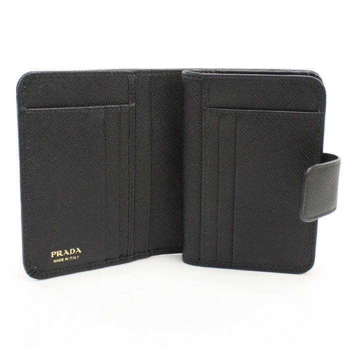 Prada Bifold Wallet Leather — view 3