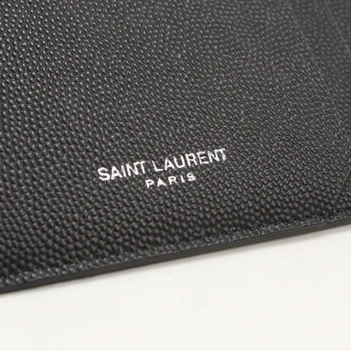 Saint Laurent Fragment Zip Pouch Coin Case Leather — view 4