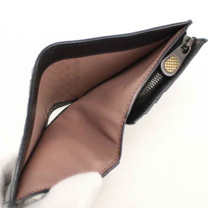 Bottega Veneta Intrecciato Bifold Wallet Leather — view 4