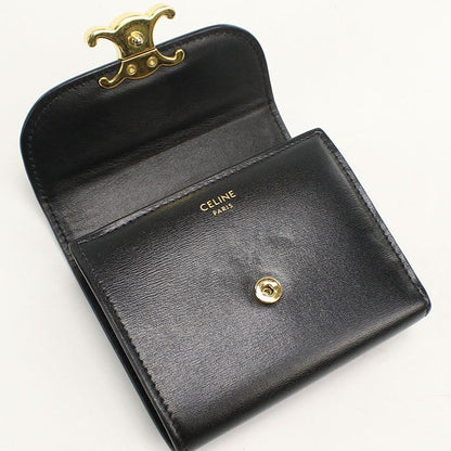 Celine Small Flap Wallet Triomphe Trifold Calf — view 8