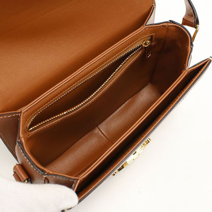 Celine Triomphe Teen Crossbody Shoulder Bag Canvas Calf — view 3
