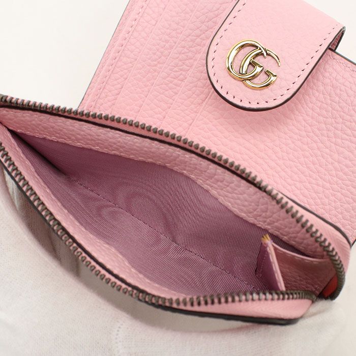 Gucci Bamboo Compact Wallet Double Bifold Leather — view 5