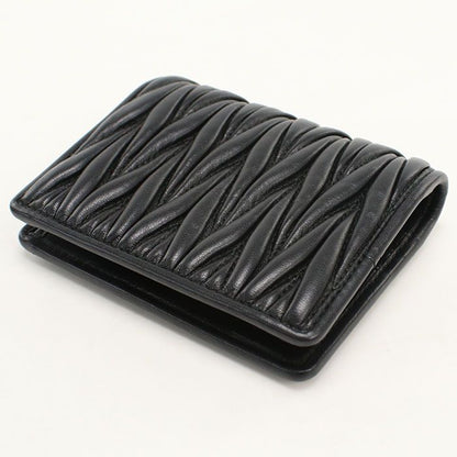 Miu Miu Miu Matelasse Bifold Wallet Lambskin — view 2