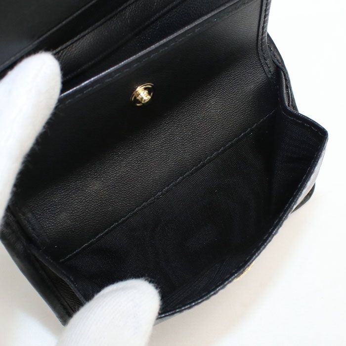 Miu Miu Miu Matelasse Bifold Wallet Lambskin — view 5