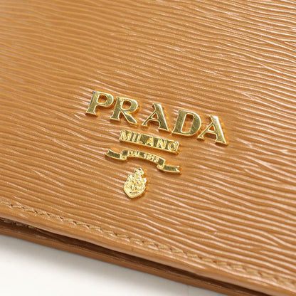 Prada Vitello Move Leather Bifold Wallet — view 7