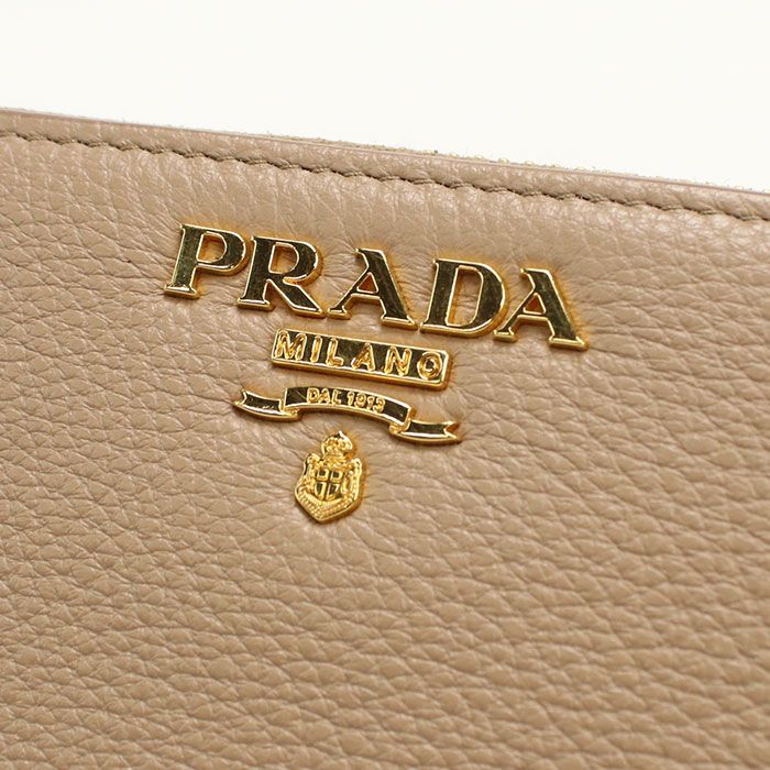 Prada Zip Around Wallet Leather — view 5