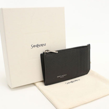 Saint Laurent Fragment Zip Pouch Coin Case Calf
