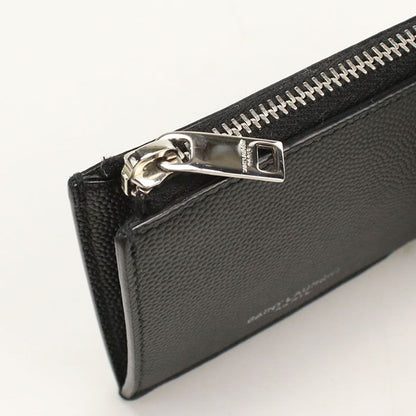 Saint Laurent Fragment Zip Pouch Coin Case Calf — view 5