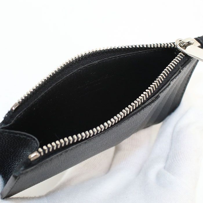 Saint Laurent Fragment Zip Pouch Coin Case Calf — view 3