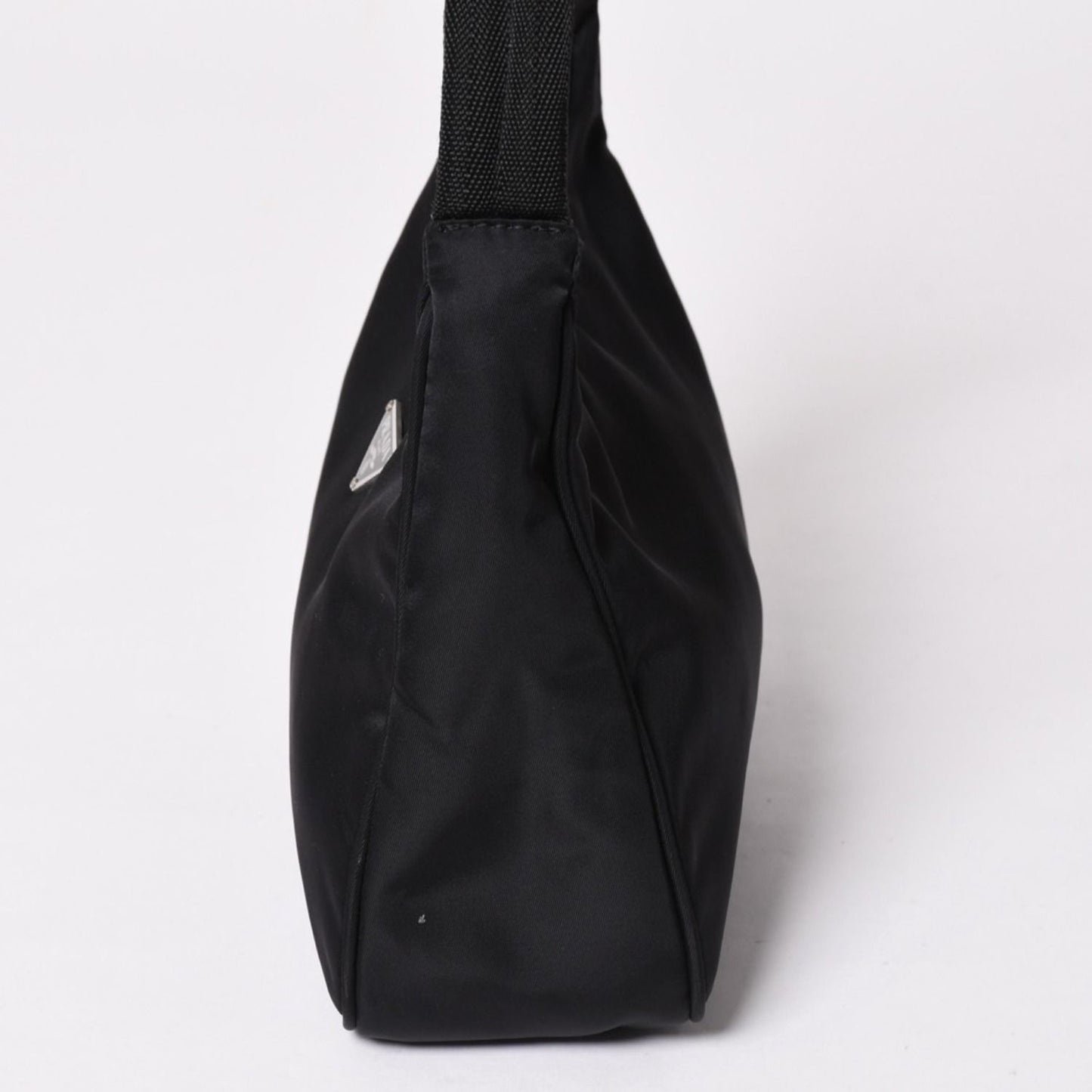 Prada Hobo Handbag Nylon Black — view 4