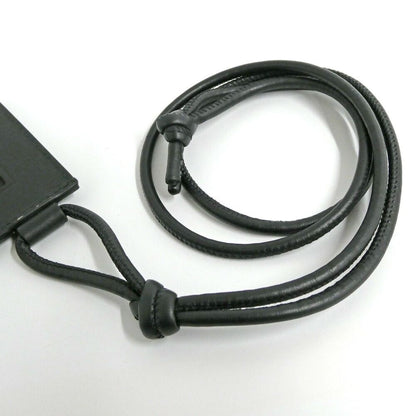 Bottega Veneta Intrecciato Badge Holder Calf Black Card — view 7