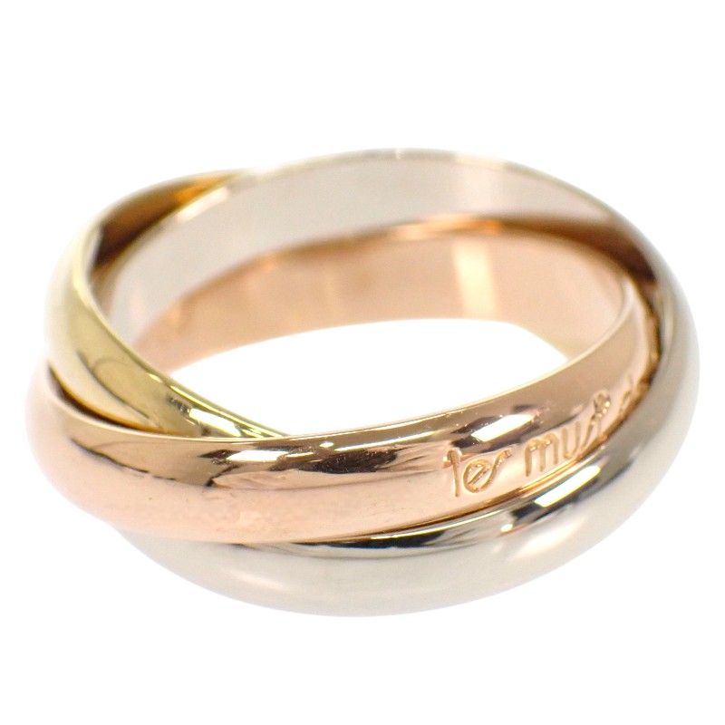 Cartier Trinity Ring 54 Gold Available — view 6