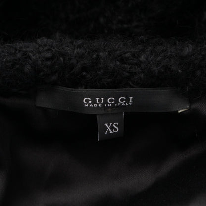 Gucci Mohair Cles Color Jacket Black XS — view 8