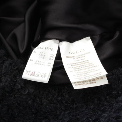 Gucci Mohair Cles Color Jacket Black XS — view 9