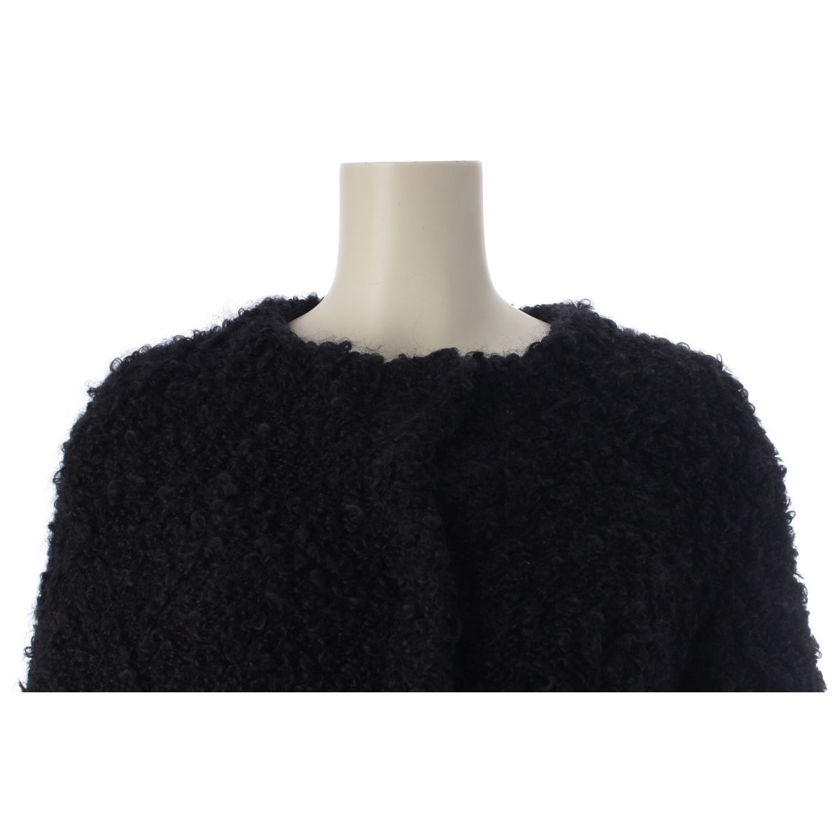 Gucci Mohair Cles Color Jacket Black XS — view 5
