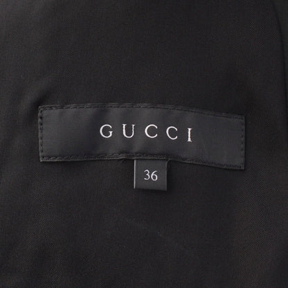 Gucci Wool Mohair Alpaca Tweed Color Jacket Brown 36 — view 9