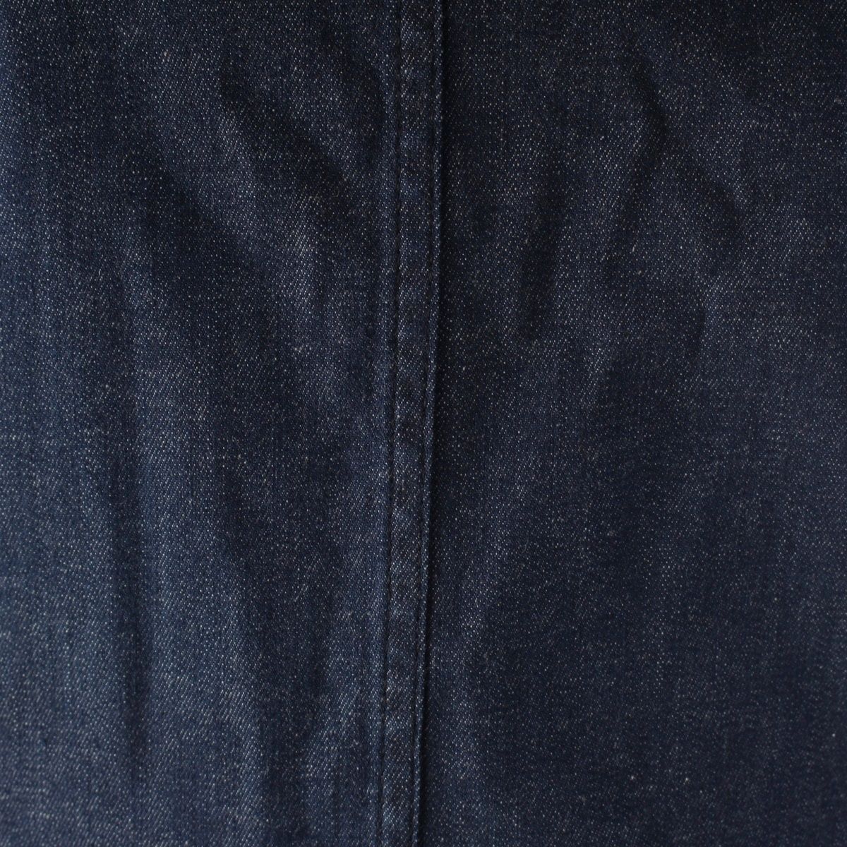 Louis Vuitton Stretch Denim Wave Line Contrast Short Sleeve Dress Indigo 34 — view 8