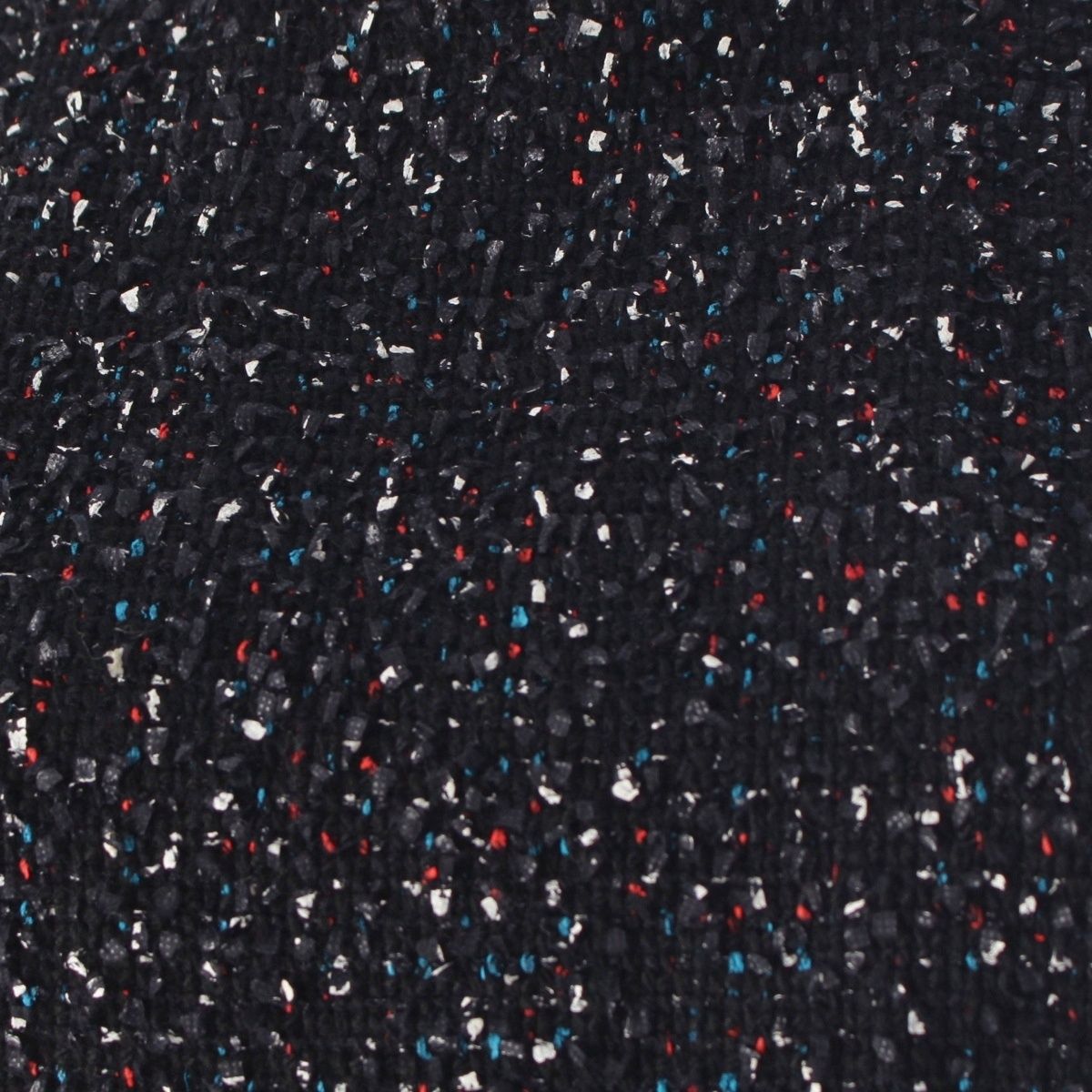 Dior Raf Simons Era Wool Short Sleeve Tweed Dress Black White Multicolor — view 8