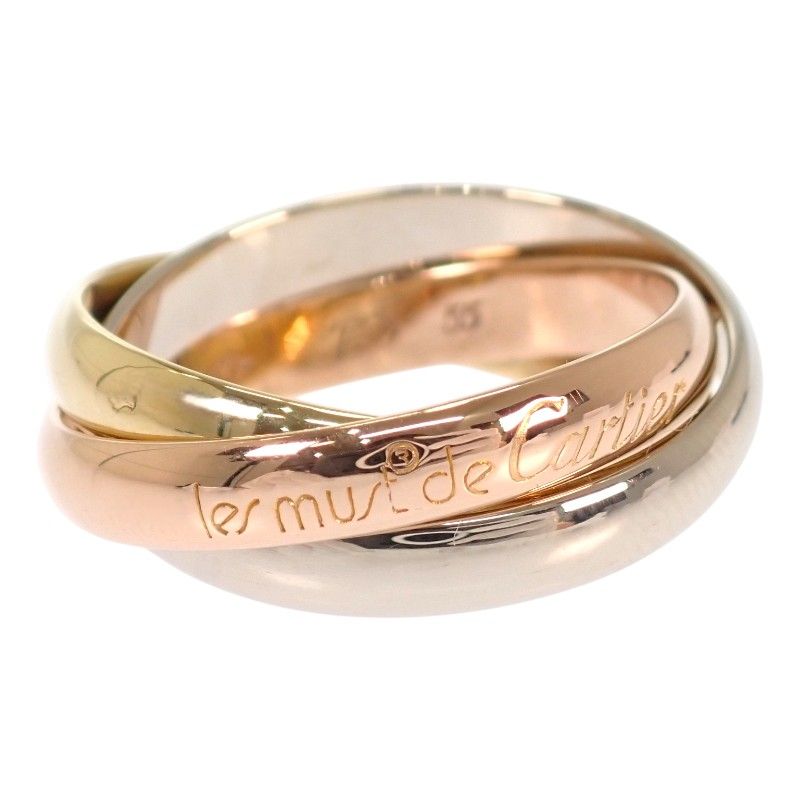Cartier Trinity Ring 55 Gold Available