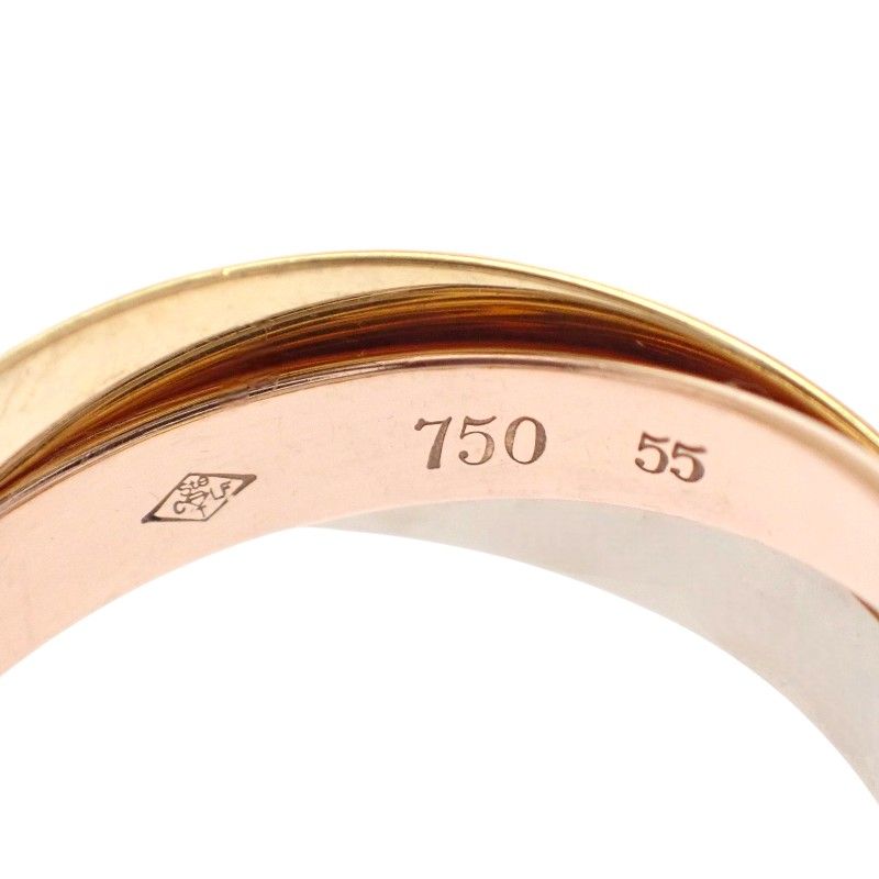 Cartier Trinity Ring 55 Gold Available — view 7