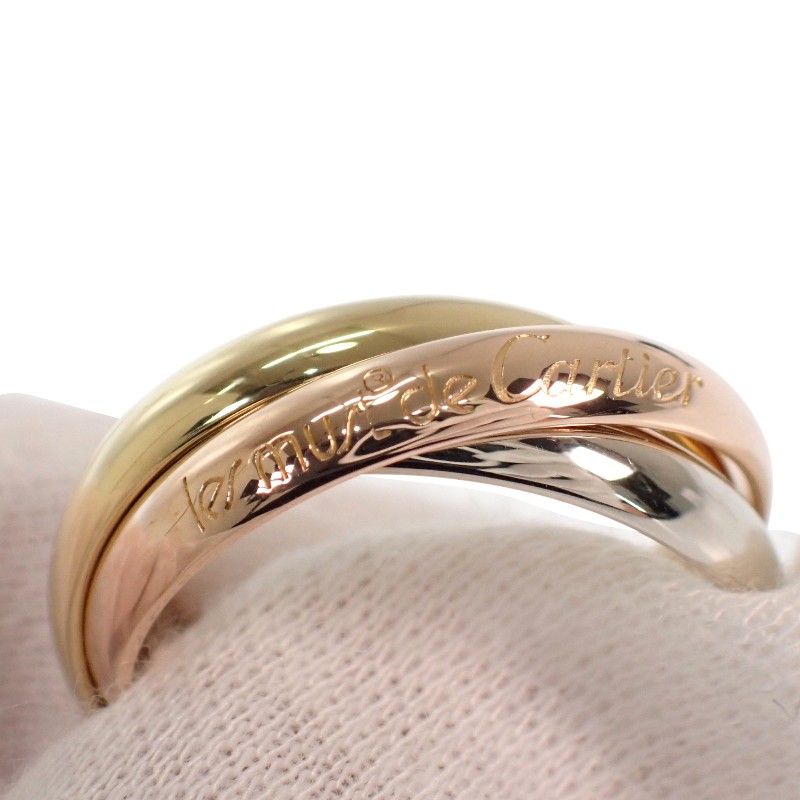 Cartier Trinity Ring 55 Gold Available — view 6