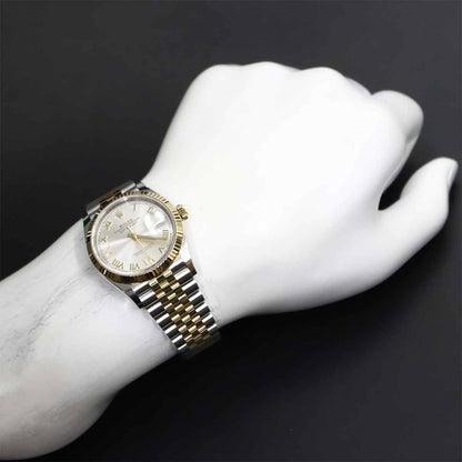 Rolex Datejust Roulette Watch Diamond 18k Yellow Gold Automatic Winding — view 3