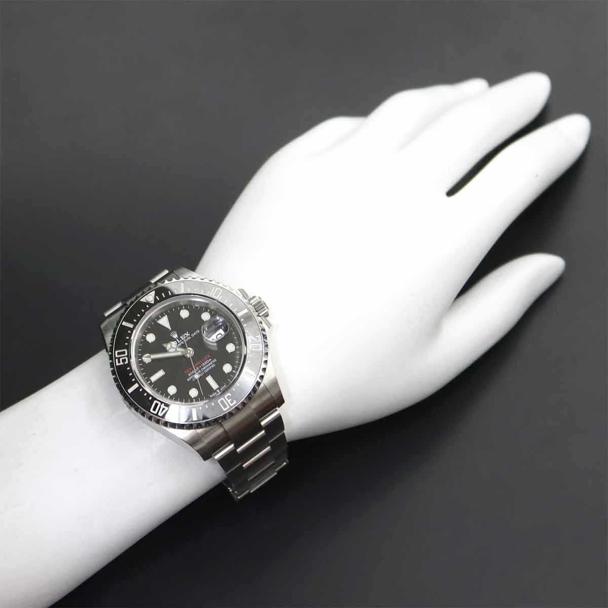 Rolex Sea Dweller Random Roulette Watch Date Black Automatic Winding — view 3