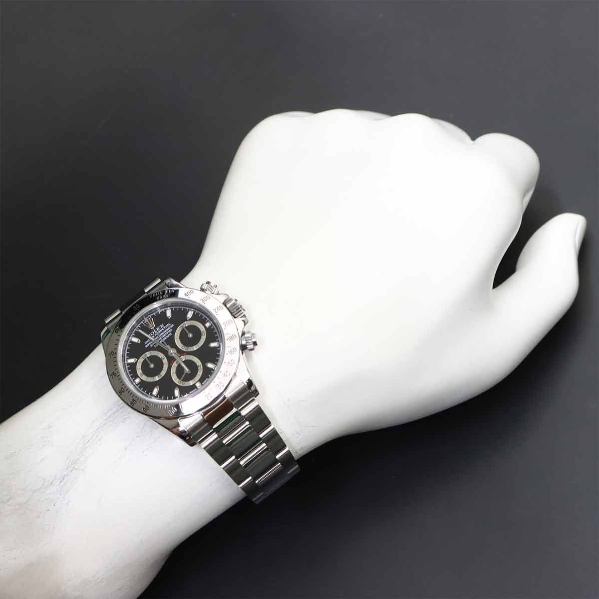 Rolex Daytona Chronograph Watch Black Automatic Winding — view 5