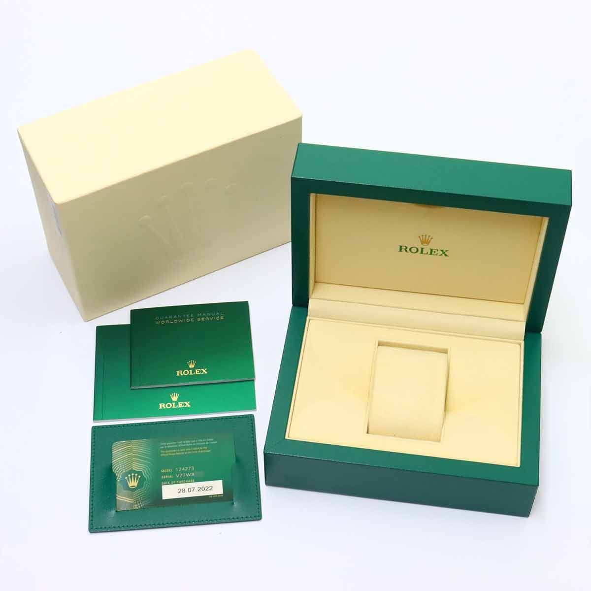Rolex Roulette Watch 18k Yellow Gold Automatic Winding Explorer — view 2