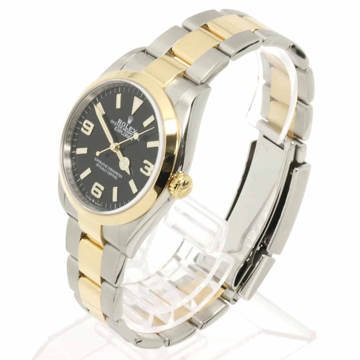 Rolex Roulette Watch 18k Yellow Gold Automatic Winding Explorer — view 3