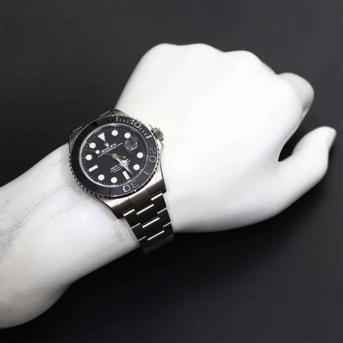 Rolex Star 42 Titanium Random Roulette Watch Date Black Automatic Winding Yacht — view 4