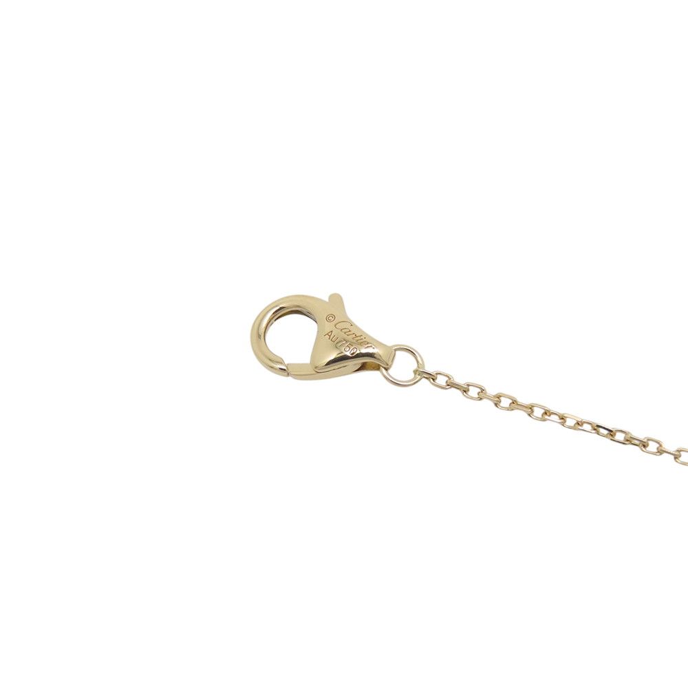 Cartier Necklace Amulet de XS Mother of Pearl Diamond 18k Yellow Gold Pendant — view 9