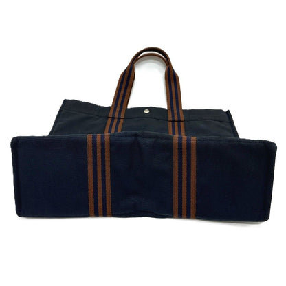 Hermes Handbag Fourre Tout GM Canvas Navy — view 3