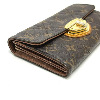 Louis Vuitton Wallet Etoile Portefeuille Sarah Monogram Canvas Brown — view 3
