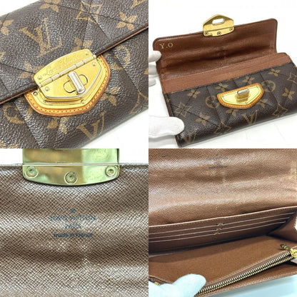 Louis Vuitton Wallet Etoile Portefeuille Sarah Monogram Canvas Brown — view 7