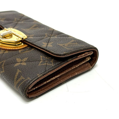 Louis Vuitton Wallet Etoile Portefeuille Sarah Monogram Canvas Brown — view 4