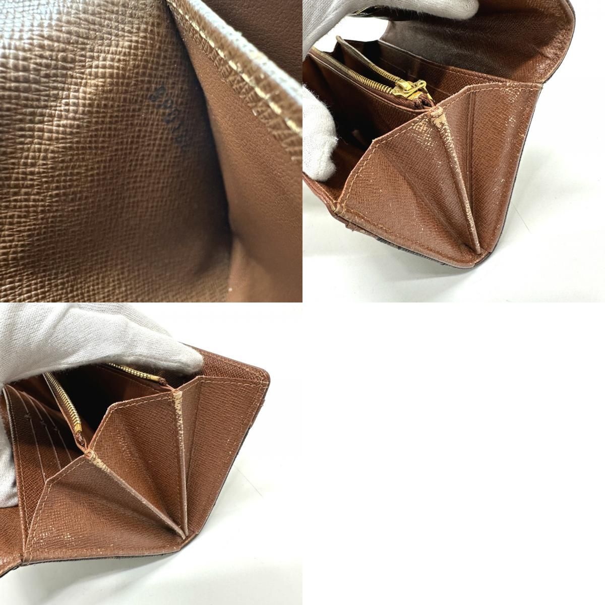 Louis Vuitton Wallet Etoile Portefeuille Sarah Monogram Canvas Brown — view 9