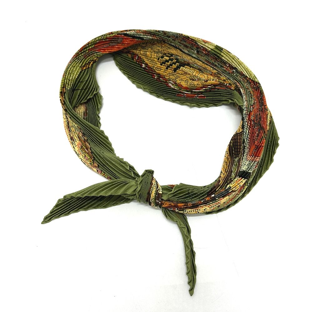 Hermes Scarf Australian Dream Memories Silk Green