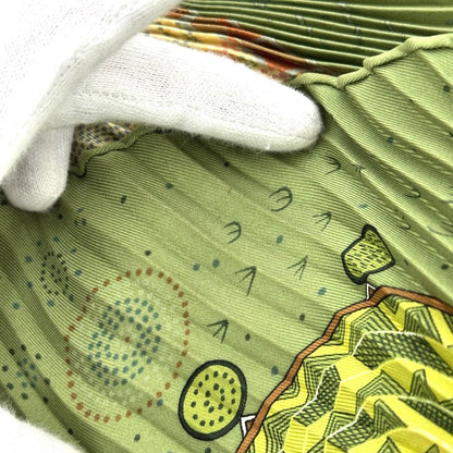 Hermes Scarf Australian Dream Memories Silk Green — view 8