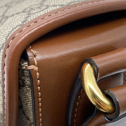 Gucci Shoulder Bag GG Supreme Leather — view 9