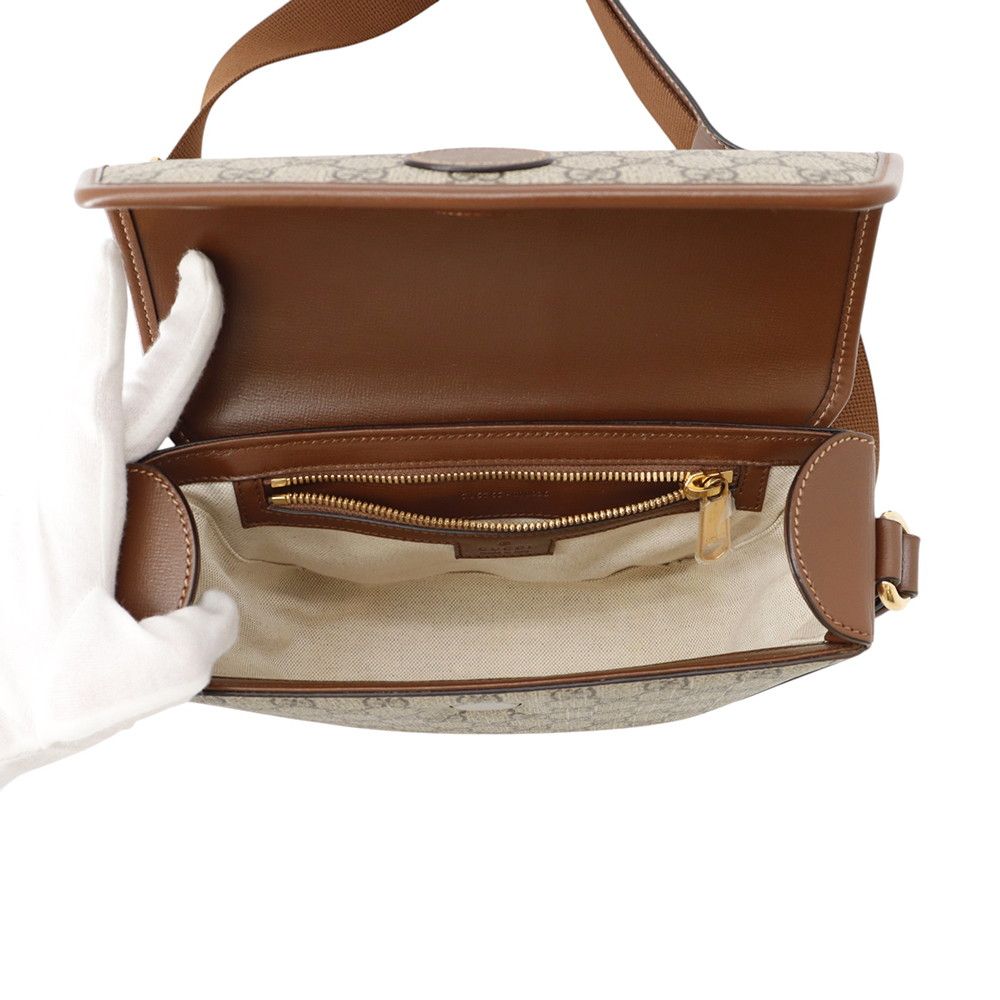 Gucci Shoulder Bag GG Supreme Leather — view 4
